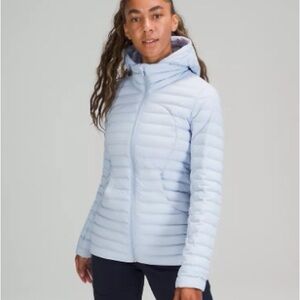 Lululemon Pack It Down Jacket Blue Linen Size4
